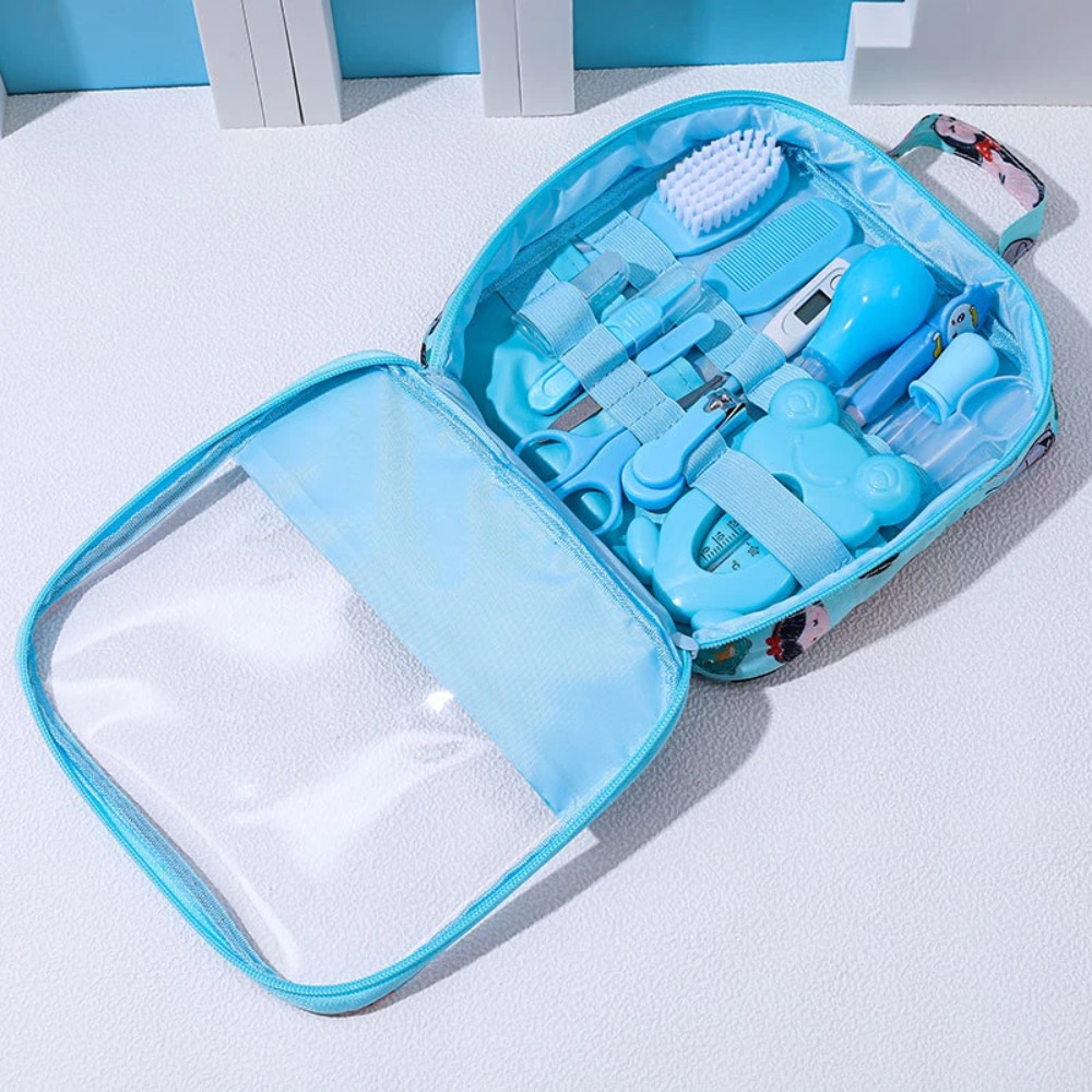 Baby Products Kit For Newborn - 13 قطعة فرشاة ذات شعيرات ناعمة