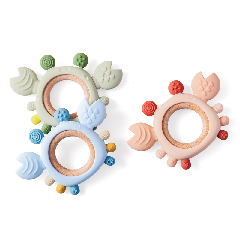 Baby Products Expo - عضاضة سيليكون للأطفال، حلقة عضاضة على