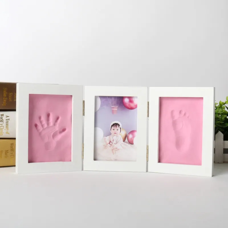 الوليد الطفل بصمة اليد و أقدام - مراجعة Baby Products Kit For Newborn وسعره
