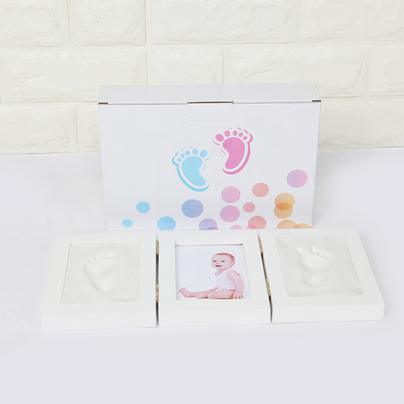 الوليد الطفل بصمة اليد و أقدام - مراجعة Baby Products Kit For Newborn وسعره