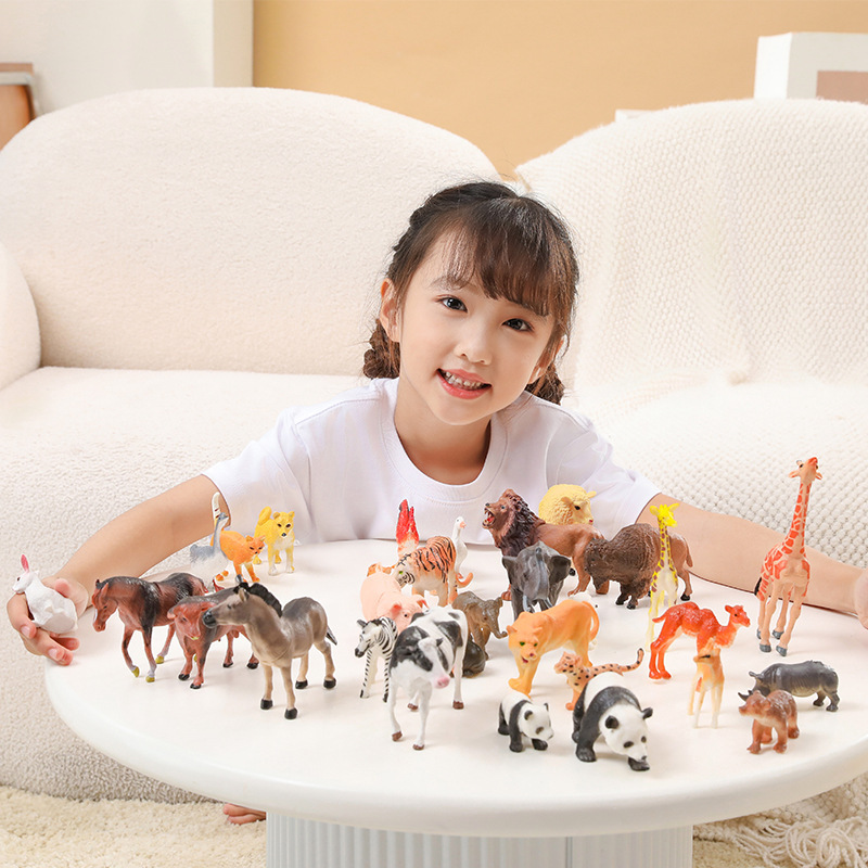 لعبة شخصية حيوانية واقعية مجمو - مراجعة Baby Products Kit Set وسعره