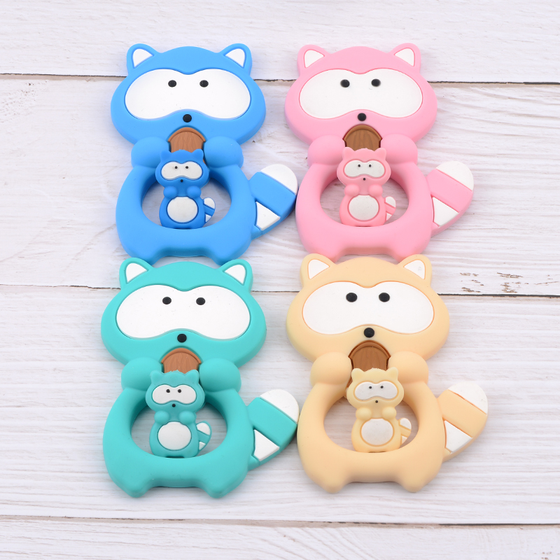 1 قطعة الراكون سيليكون عضاضة ا - مراجعة Baby Products Expo وسعره