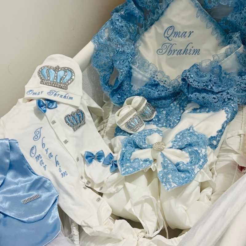 5 قطع الوليد بيبي بوي ملابس ال - مراجعة Baby Products Kit Set وسعره