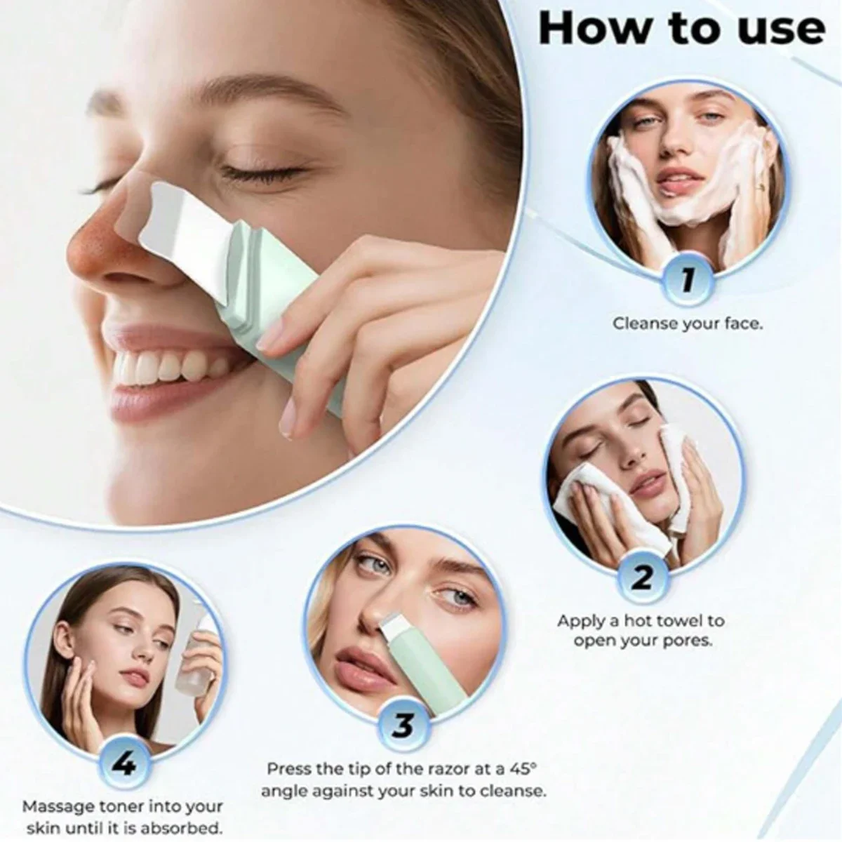 أداة إزالة الرؤوس السوداء والب - مراجعة Nasal Aspirator وسعره