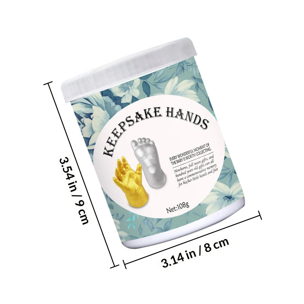 مجموعة أدوات تشكيل يد الطفل حد - مراجعة Baby Products Kit For Newborn وسعره