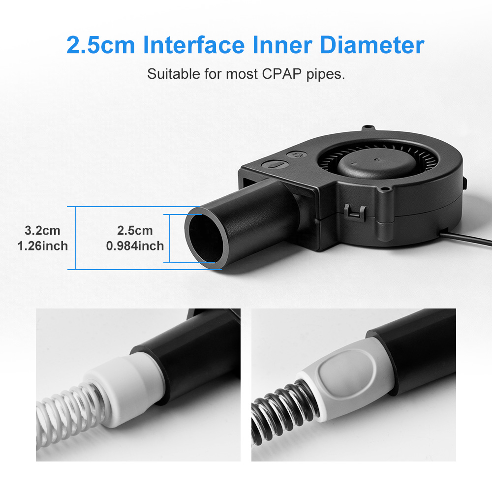 جهاز تجفيف خراطيم CPAP مع مروح - مراجعة Nasal Aspirator وسعره